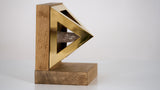 24ct Gold / Eiche (Oak) / 1 Kristall (1 Crystal)